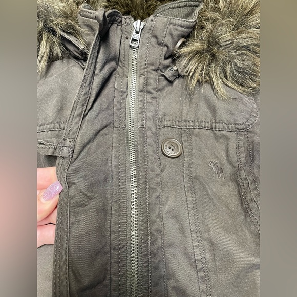 Abercrombie & Fitch Brown Utility Jacket - Picture 4 of 16